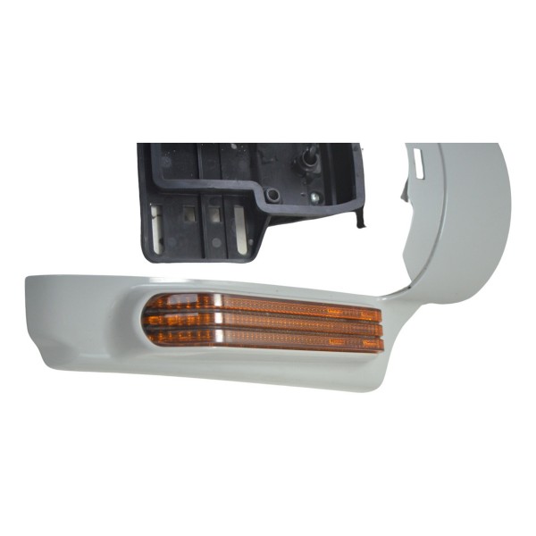 Lanterna C/pisca Led Suporte Placa Harley Street Glide Cvo Esquerdo Laranja