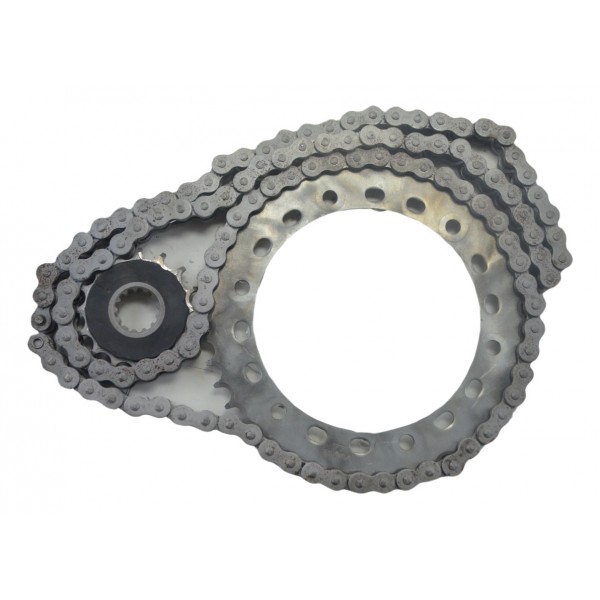 Kit Relação Honda Cbr 1000 Rr 08-11 Original Prateado