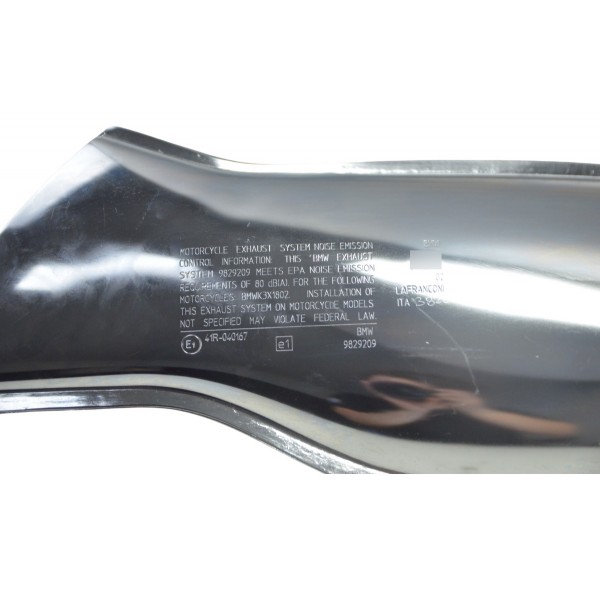 Escape Esquerdo Bmw R18 Original Prateado