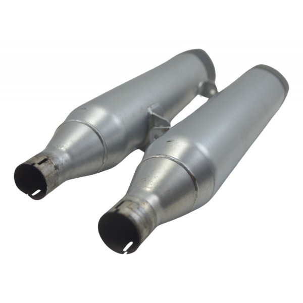 Par Ponteira Escape C/ Detalh Harley V-rod Muscle Modificada