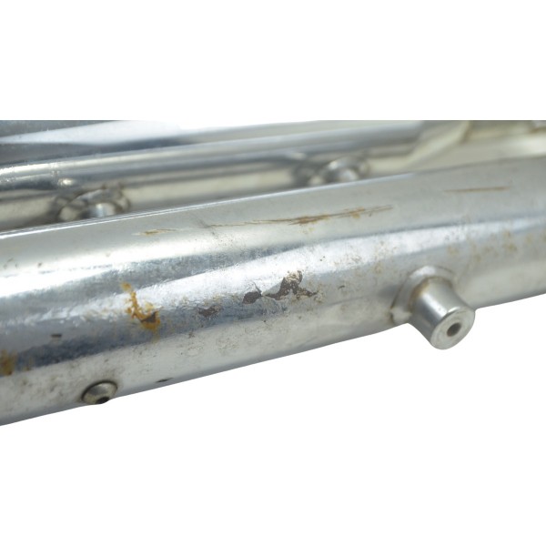 Par Ponteira Escape C/ Detalhes Harley Xl 883 N 1200 Orig