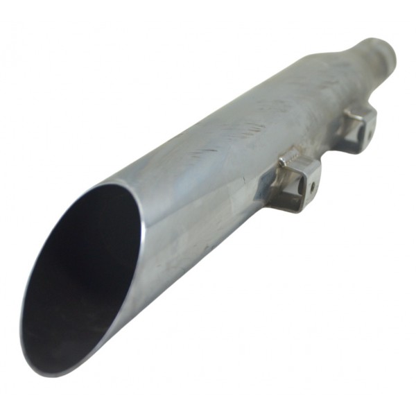 Ponteira Escape C/ Detalhes Harley Softail Tc Original