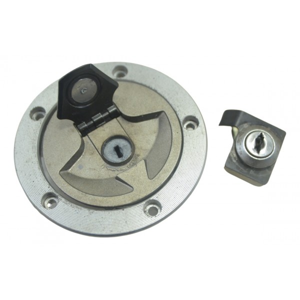 Tampa Tanque E Trava Banco Kawasaki Zx 10r 10-15 Original  Cinza