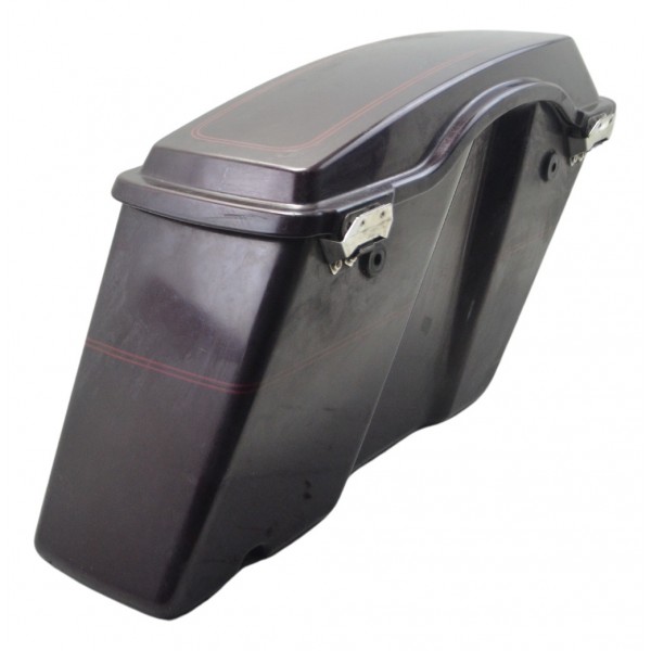 Alforge Baú Tras Esq C/ava Harley Electra Glide Touring 1450 Preto