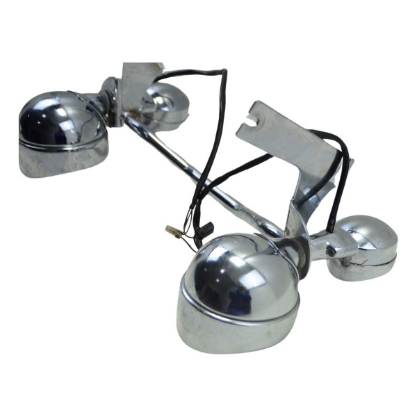 Farol Auxiliar C/ Pisca Harley Road King Touring 2013 Orig Esquerdo