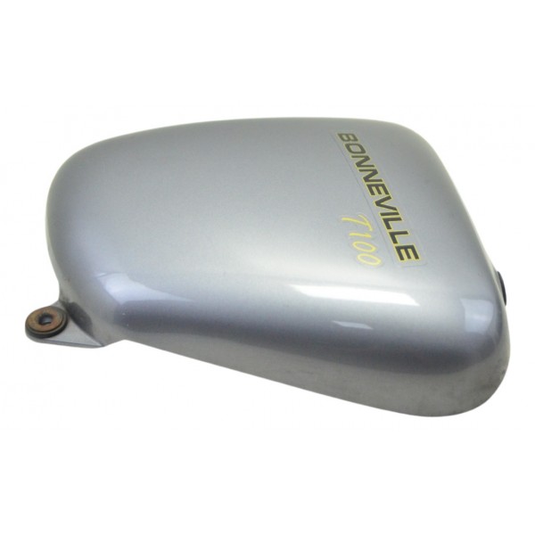 Carenagem Lateral Esquerda Triumph Bonneville T100 13-15 Ori Cinza