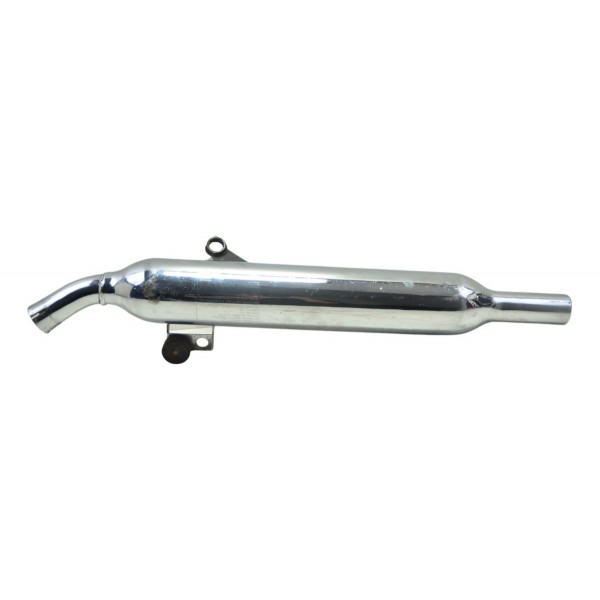 Ponteira Escape Esq C/ Det Triumph Bonneville T100 13-15 Cinza