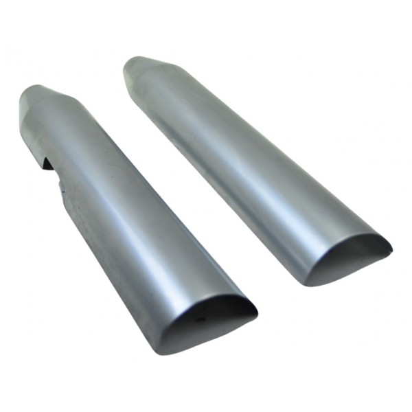 Par Protetor Capa Ponteira Escape Harley Softail 18-20 Orig