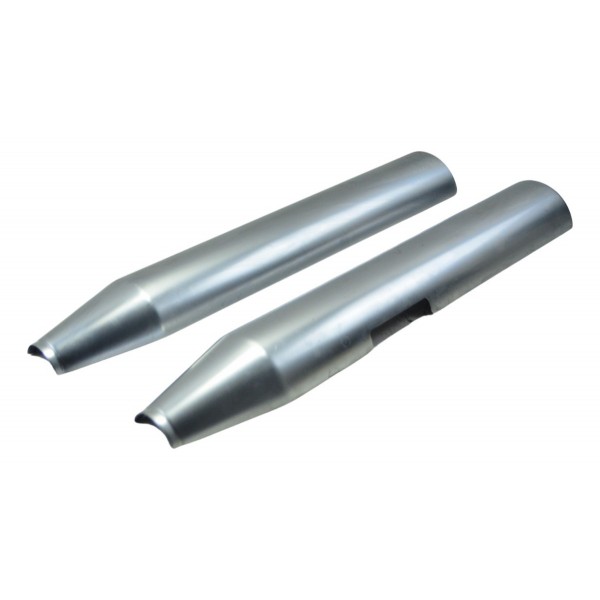 Par Protetor Capa Ponteira Escape Harley Softail 18-20 Orig