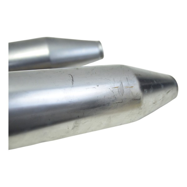 Par Protetor Capa Ponteira Escape Det Harley Softail 18-20