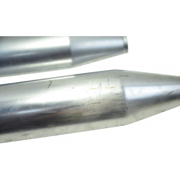 Par Protetor Capa Ponteira Escape Det Harley Softail 18-20