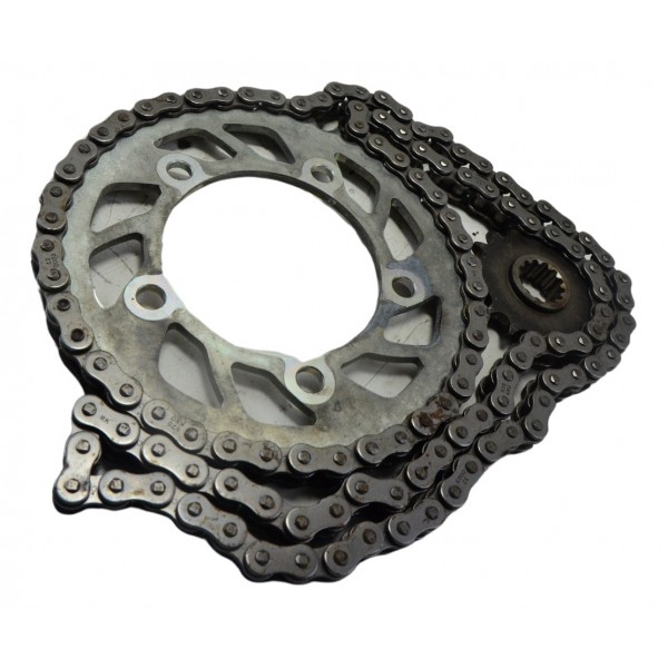 Kit Relação Honda Cb 600f Hornet 12-14 Paralelo Cinza