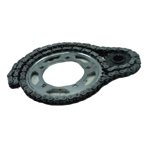 Kit Relação Honda Cb 600f Hornet 12-14 Paralelo Cinza