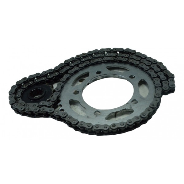 Kit Relação Honda Cb 600f Hornet 12-14 Paralelo Cinza