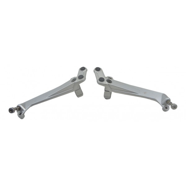 Par Suporte Alça Tras Bmw R1200 R 1200 Gs 08-12 Original Prata