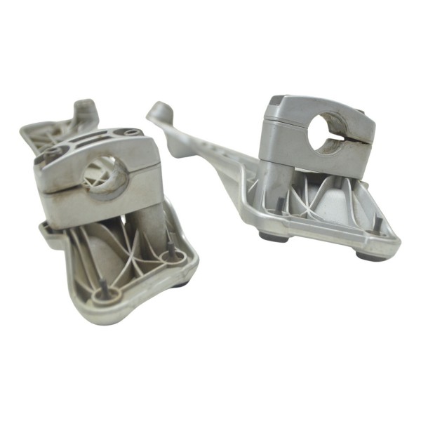 Par Suporte Alça Tras Bmw R1200 R 1200 Gs 08-12 Original Prata