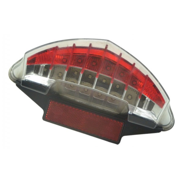 Lanterna Traseira Bmw R1200 R 1200 Gs 08-12 Original Esquerdo Vermelho