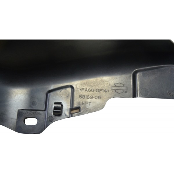 Defletor Acabamento Esq Harley Street Glide Touring 11-13 Preto