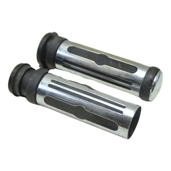 Par Manopla C/ Detalh Harley Street Glide Touring 11-13 Orig Preto