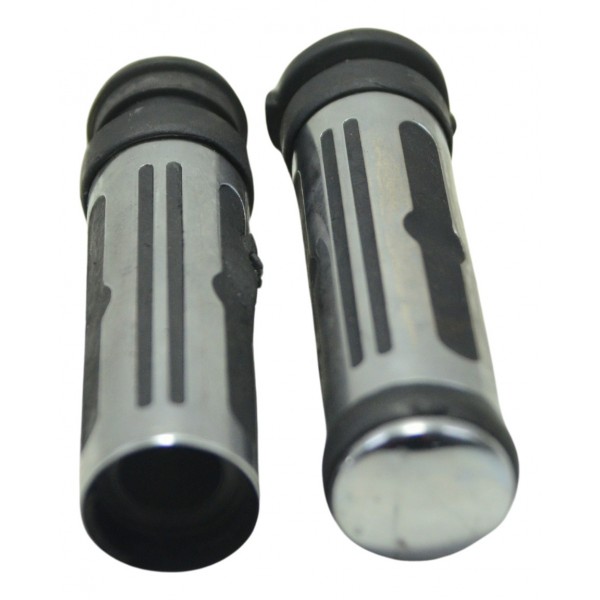 Par Manopla C/ Detalh Harley Street Glide Touring 11-13 Orig Preto