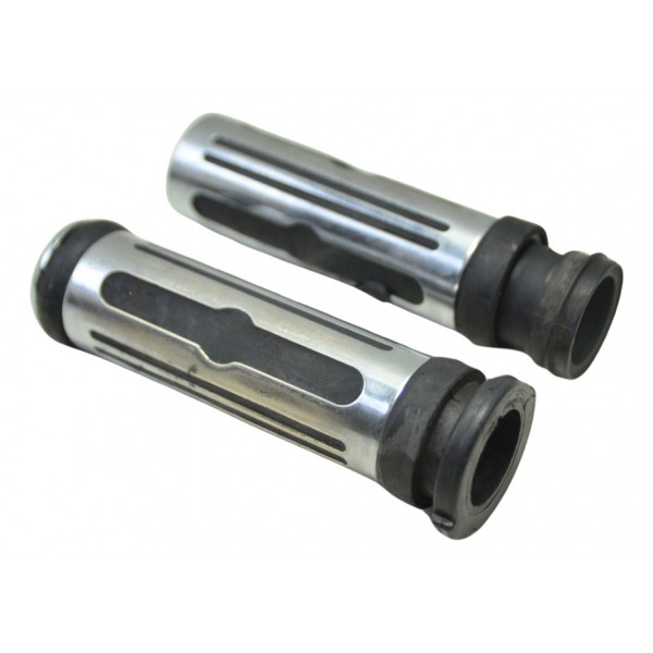 Par Manopla C/ Detalh Harley Street Glide Touring 11-13 Orig Preto