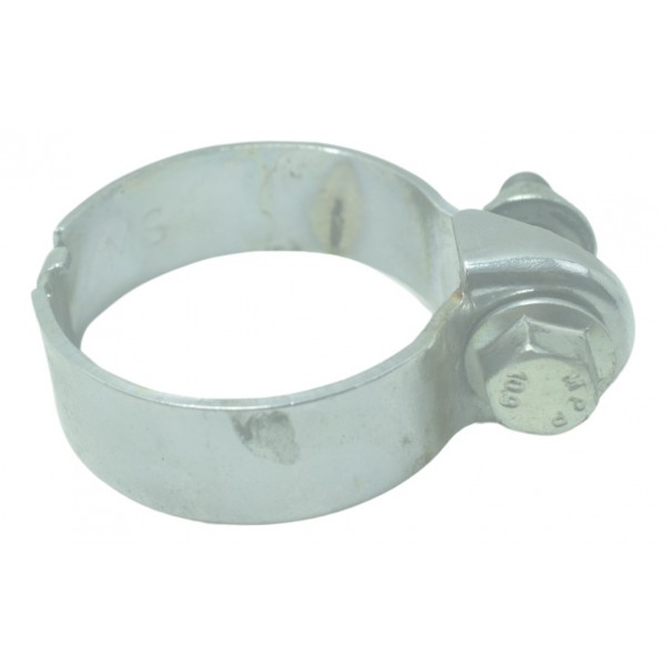 Abraçadeira Escape Royal Enfield Meteor 350 21-24 Original Prateado