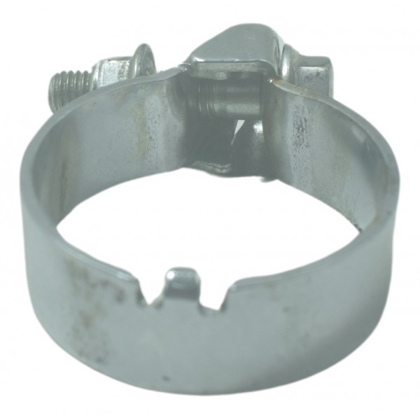 Abraçadeira Escape Royal Enfield Meteor 350 21-24 Original Prateado
