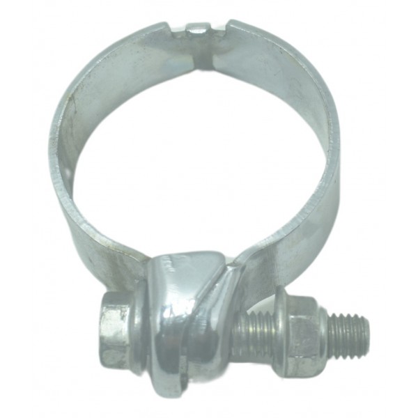 Abraçadeira Escape Royal Enfield Meteor 350 21-24 Original Prateado