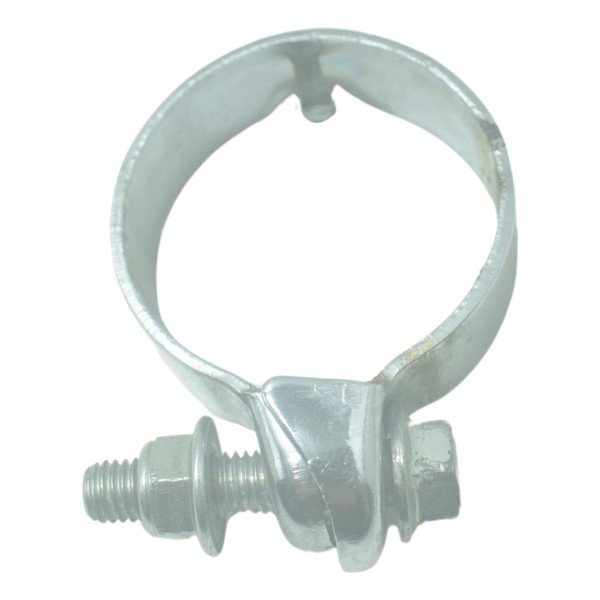 Abraçadeira Escape Royal Enfield Meteor 350 21-24 Original Prateado