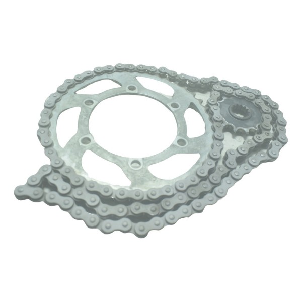 Kit Relação Kawasaki Z 300 13-18 Original Prateado