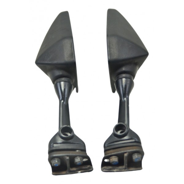 Par Espelho Retrovisor C/suporte Kawasaki Ninja 250 R 08-12