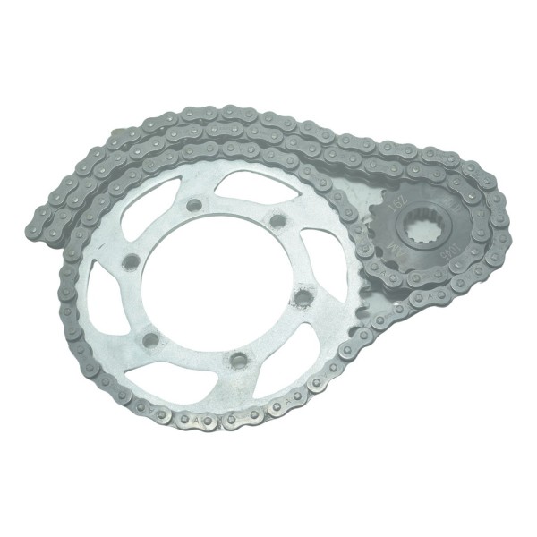 Kit Relação Yamaha Mt 07 15-18 Original Prateado