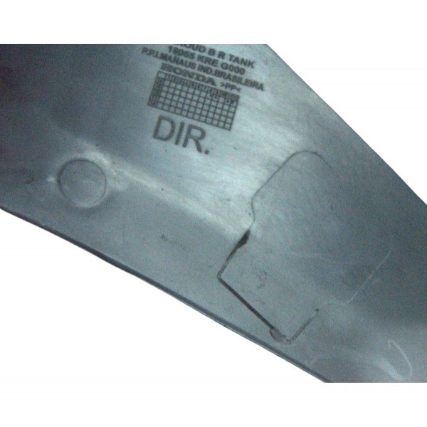 Acabamento Alça Traseira Honda Nxr 160 Bros 15-23 Original Preto