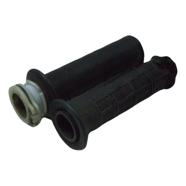 Par Manoplas C/ Detalhes Honda Nxr 160 Bros 15-23 Original Preto