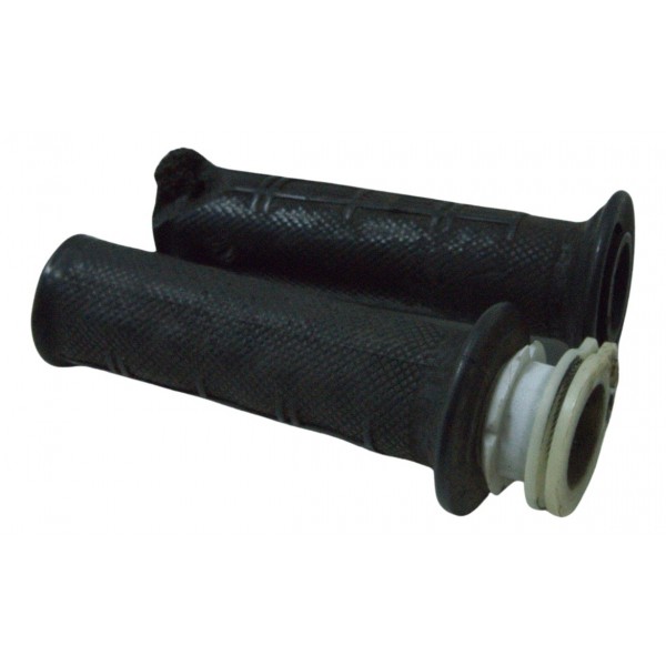 Par Manoplas C/ Detalhes Honda Nxr 160 Bros 15-23 Original Preto