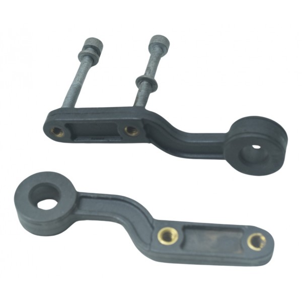 Par Suporte Radiador Bmw F 800 Gs 09-12 Original Preto