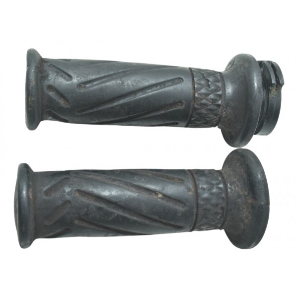 Par Manopla Yamaha Neo 115 08-11 Original Preto