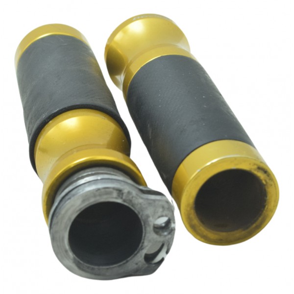 Par Manoplas Esportivo Kawasaki Ninja 300 13-18 Preto