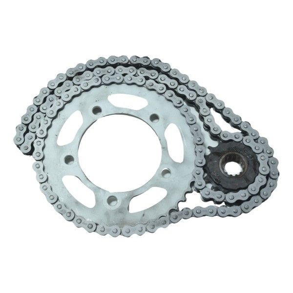 Kit Relação Honda Cb 600f Hornet 08-11 Original Prateado