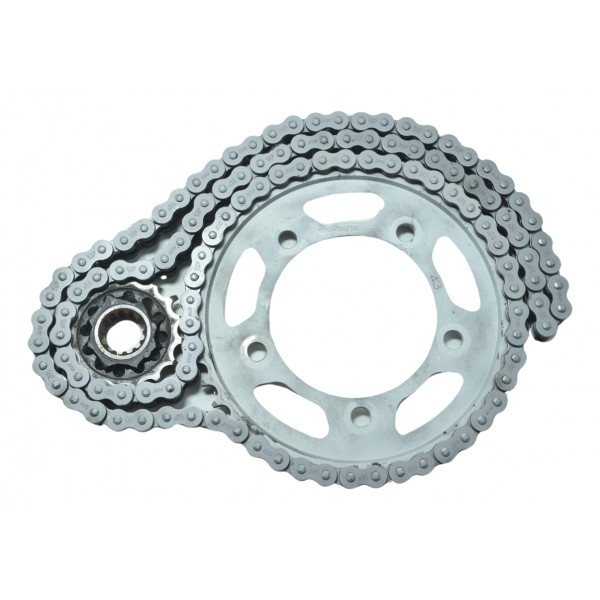 Kit Relação Honda Cb 600f Hornet 08-11 Original Prateado