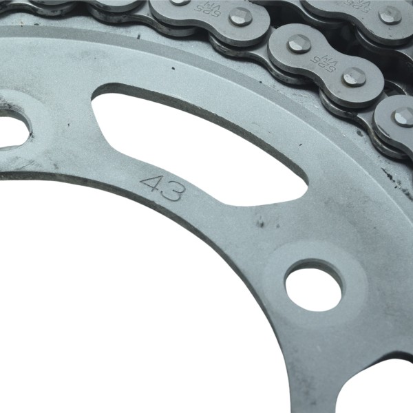 Kit Relação Honda Cb 600f Hornet 08-11 Original Prateado