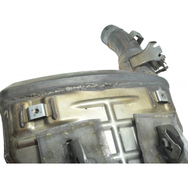 Ponteira Escape C/ Detalhes Kawasaki Zx 6r 05-06 Original Prateado