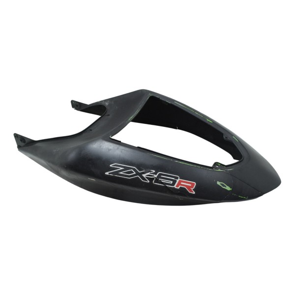 Carenagem Rabeta C/ Avaria Kawasaki Zx 6r 05-06 Original Preto