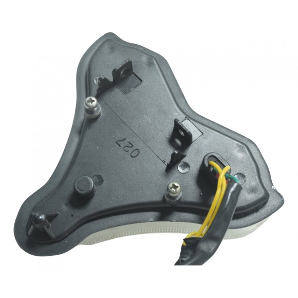Lanterna Traseira Yamaha Yzf R1 09-15 Paralelo Branco