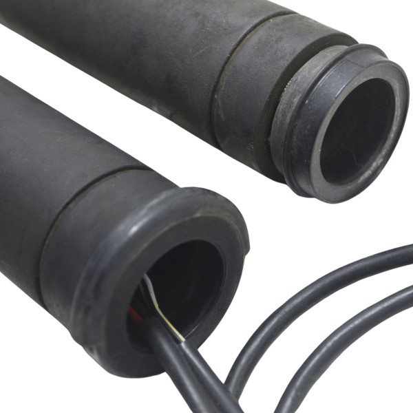 Par Manopla C/ Avaria Harley Touring Electra Glide 14-17 Preto