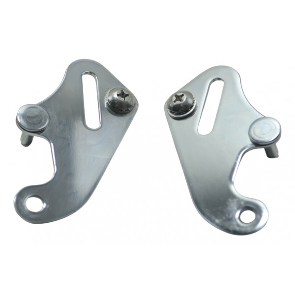 Par Suporte Cinta Banco Harley Touring Electra Glide 14-17 Cinza