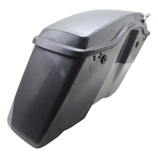 Alforge Esquerdo C/ Det Harley Touring Electra Glide 14-17 Cinza