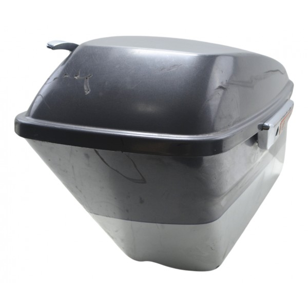 Alforge Esquerdo C/ Det Harley Touring Electra Glide 14-17 Cinza