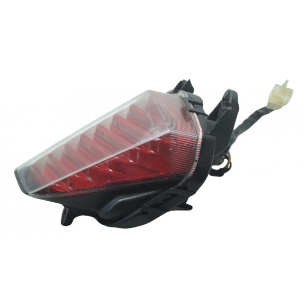 Lanterna Traseira C/avaria Honda Nxr Bros 160 15-23 Original Esquerdo Vermelho