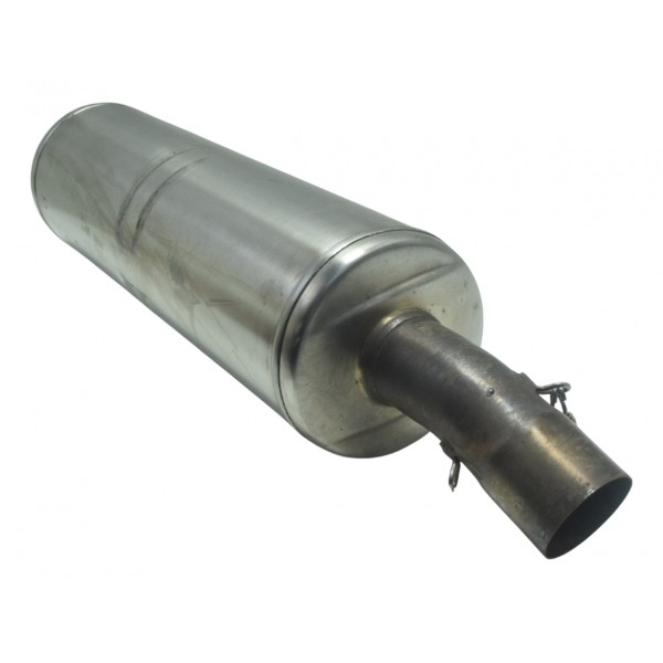 Ponteira Escape Bmw F 800 Gs 13-16 Original Prateado